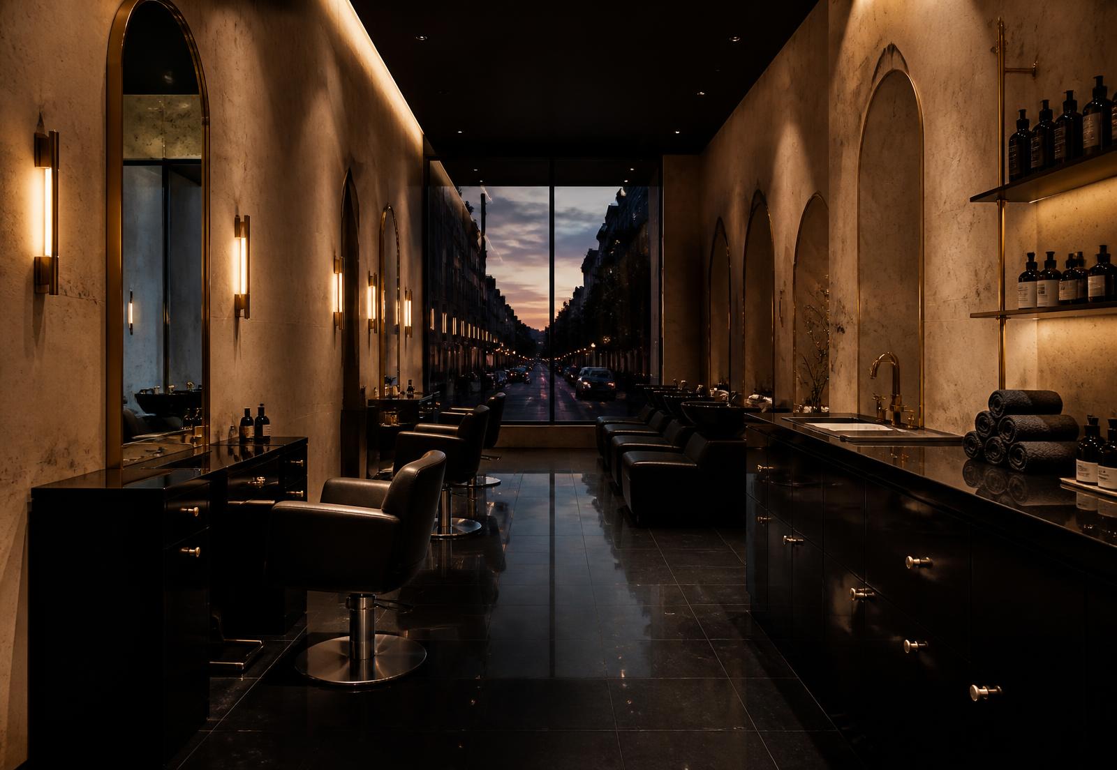 Interno del salone Macò Hair Luxury